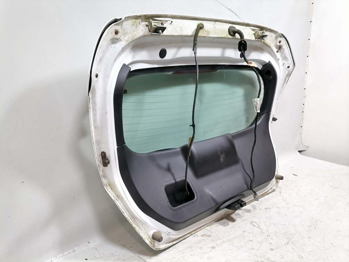 Ford Fiesta JA8 original Heckklappe mit Heckscheibe Frost Wei&szlig; Bj.2011